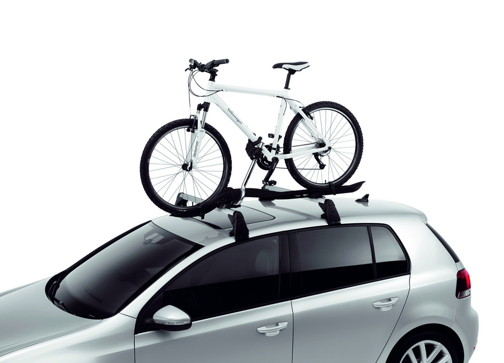 Fahrradhalter von Volkswagen Zubehör für den Golf.