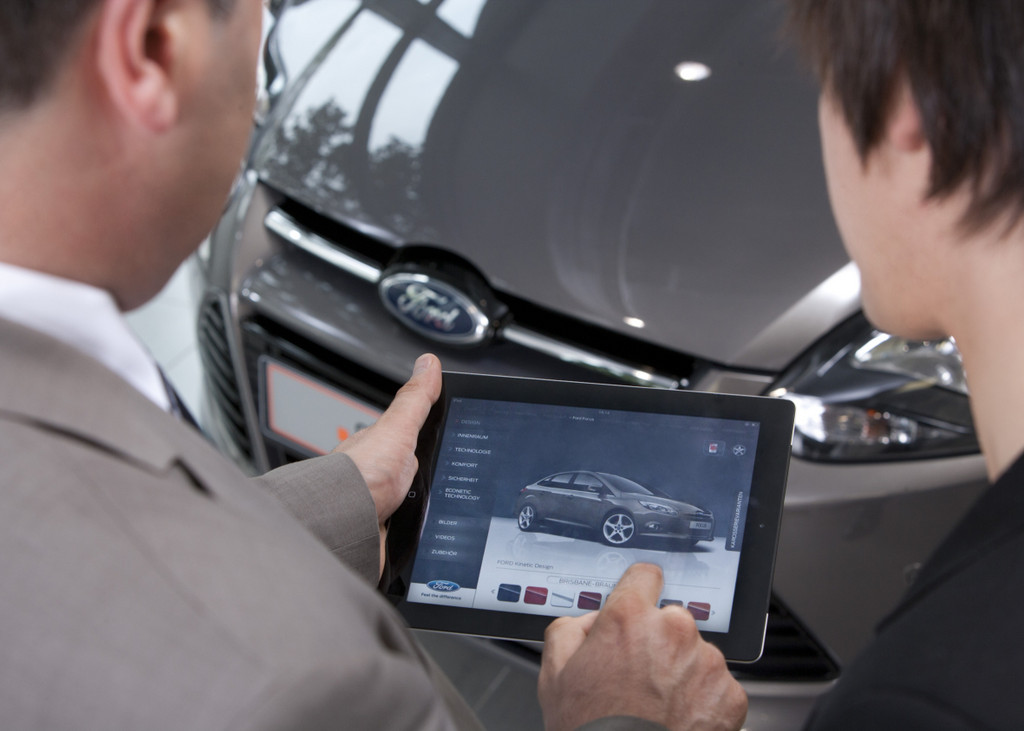 Ford setzt iPad in Verkaufsgesprächen ein