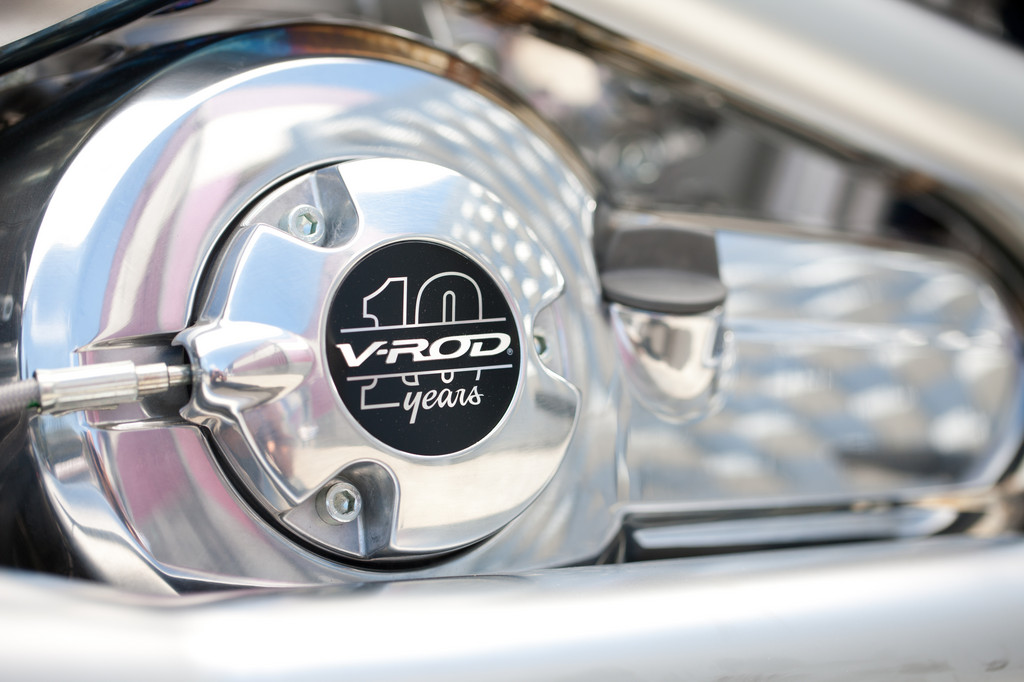 Harley-Davidson V-Rod „10th Anniversary Edition“.