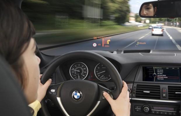 Head-up-Display: Blick auf
