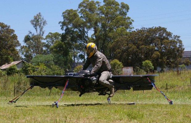 Hover-Bike: Mit dem Motorrad in die Luft