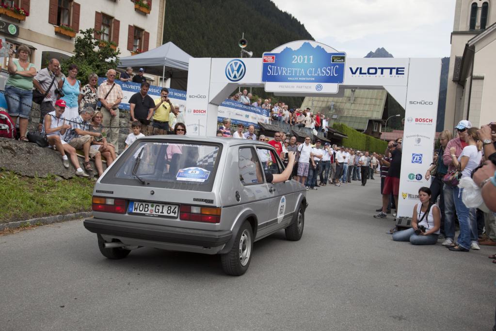 In diesem Jahr startete der Golf GTI bei der Silvretta Classic und belegte am Ende den 20. Platz. 