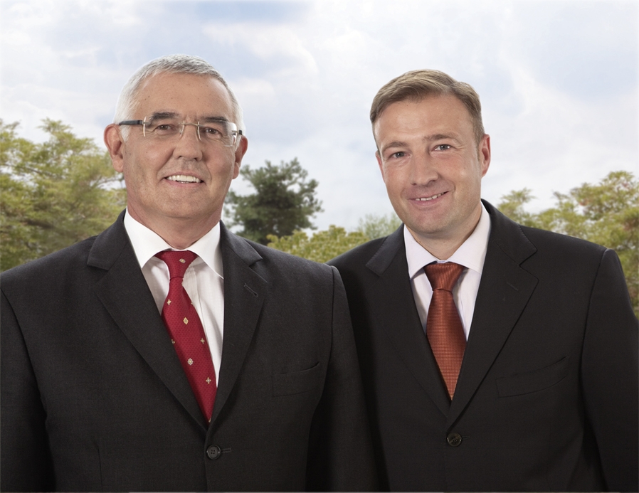 Ivo Ljubica (rechts) löst Andreas Bullock ab.