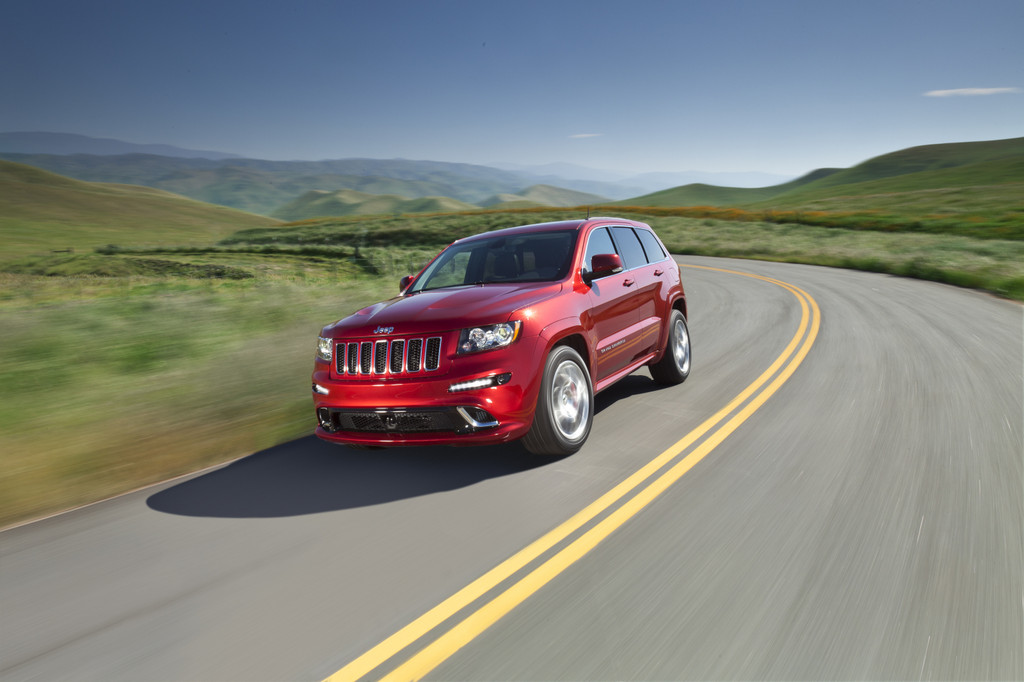 Jeep Grand Cherokee SRT8.