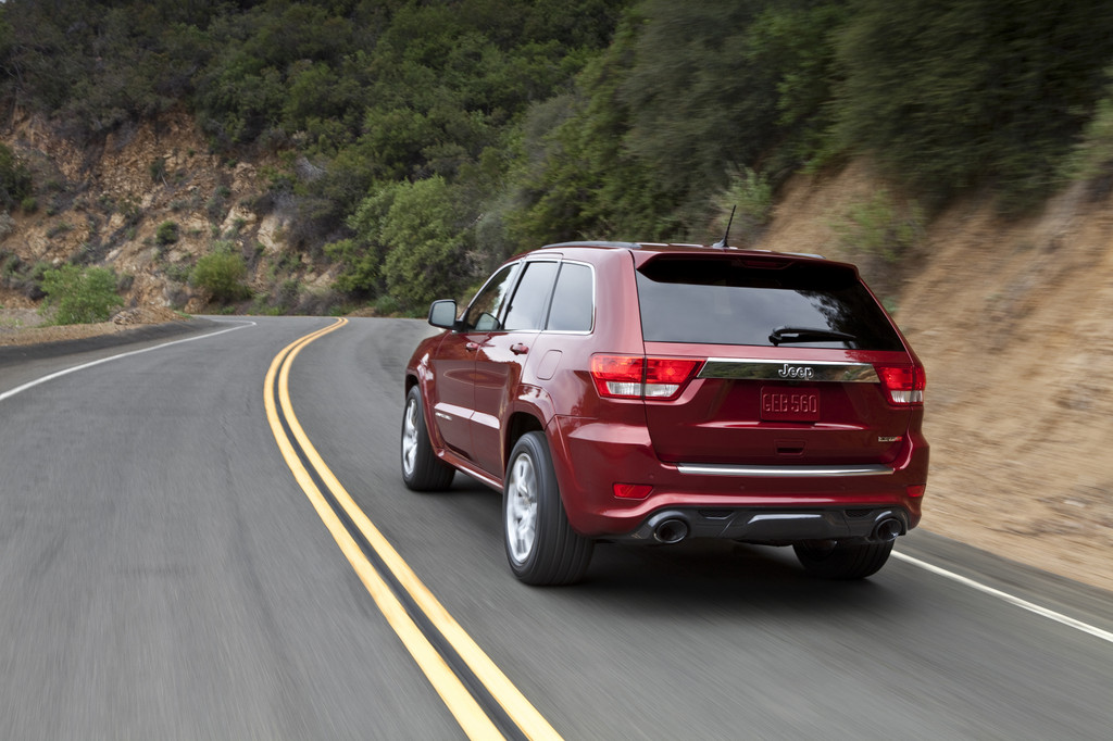 Jeep Grand Cherokee SRT8.