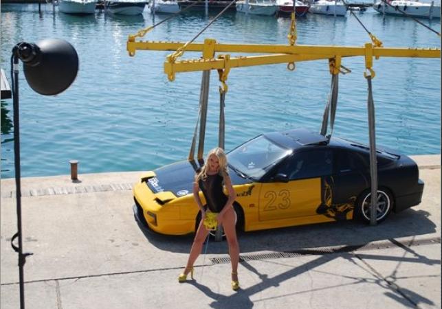 Jetzt geht`s los: Shooting für den Miss Tuning-Kalender 2012