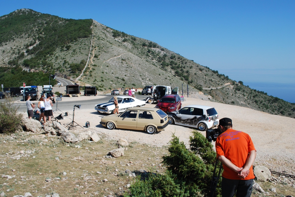 MISS TUNING-Kalender 2012: Mandy Lange zum Fotoshooting in Kroatien
