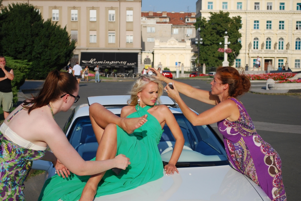 MISS TUNING-Kalender 2012: Mandy Lange zum Fotoshooting in Kroatien