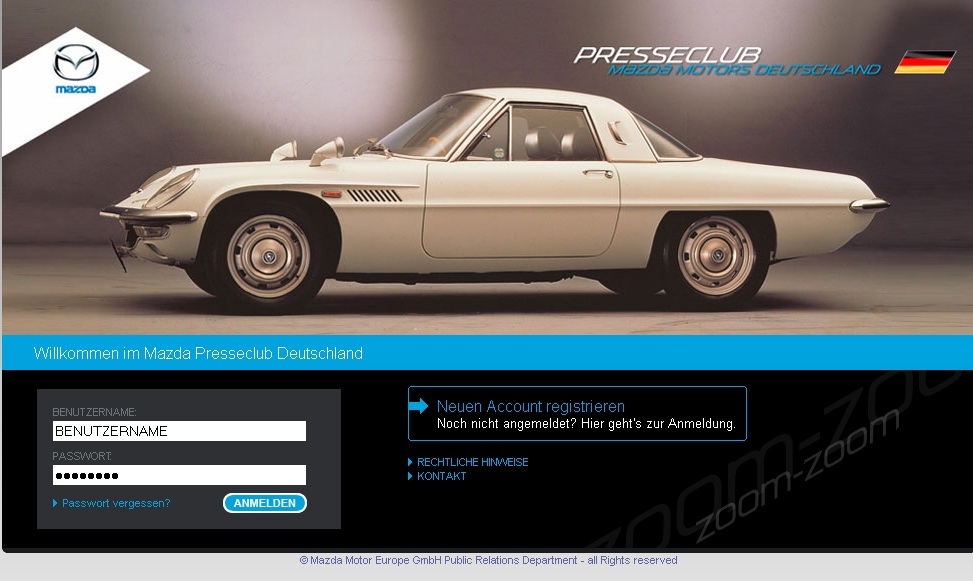 Mazda richtet unmfangreiches Presse-Archiv ein