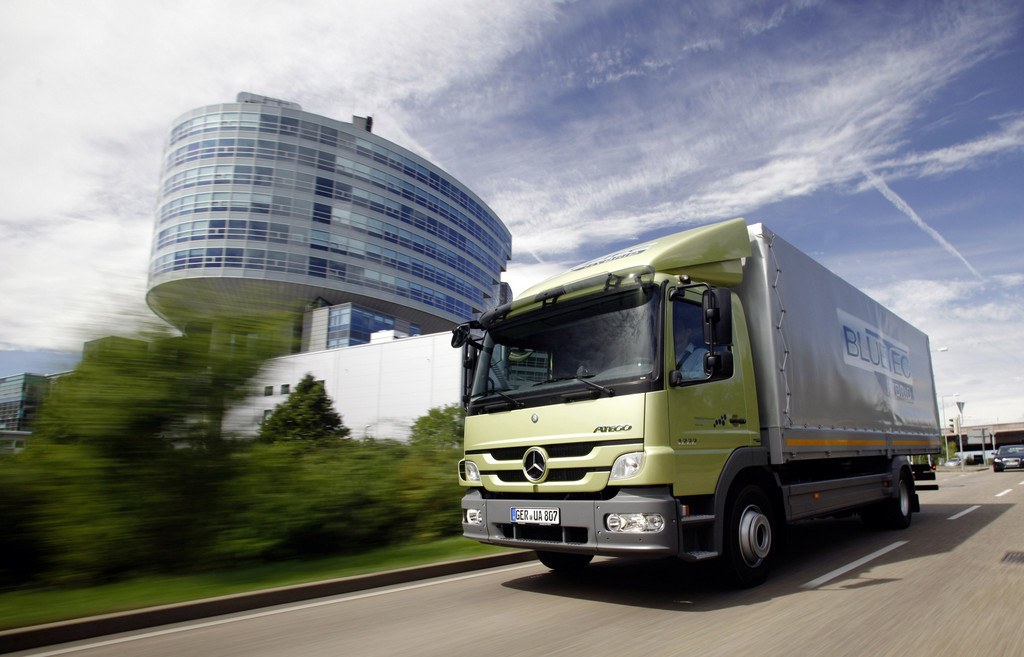 Mercedes-Benz Atego Blue Tec Hybrid ausgezeichnet