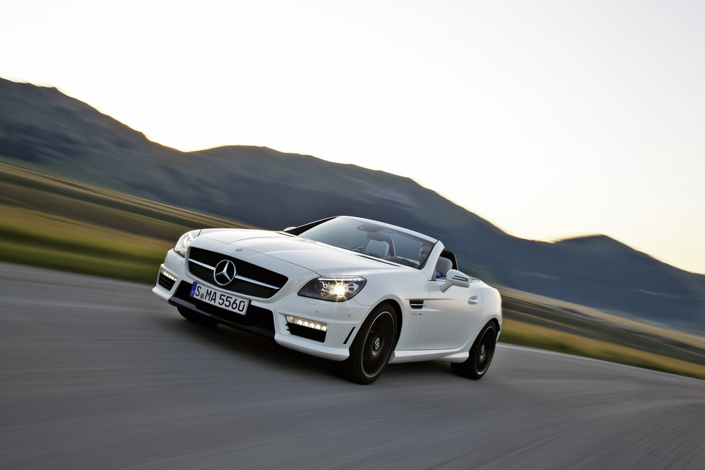 Mercedes-Benz SLK 55 AMG.