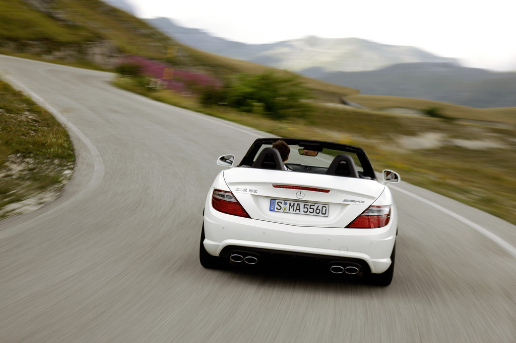 Mercedes-Benz SLK 55 AMG.