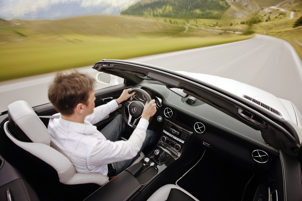 Mercedes-Benz SLK 55 AMG.