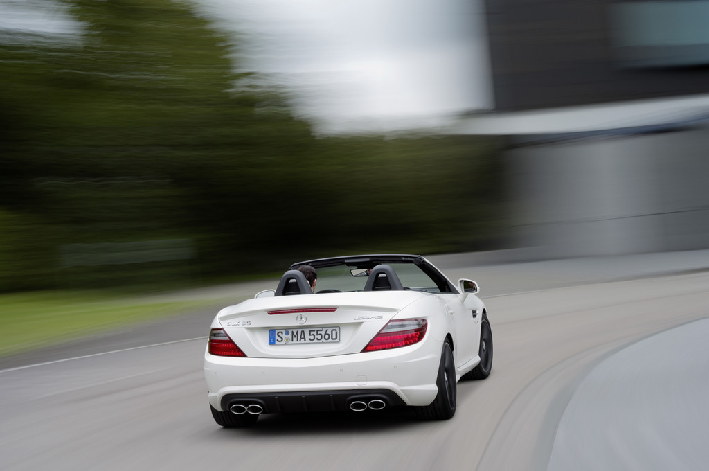 Mercedes-Benz SLK 55 AMG.