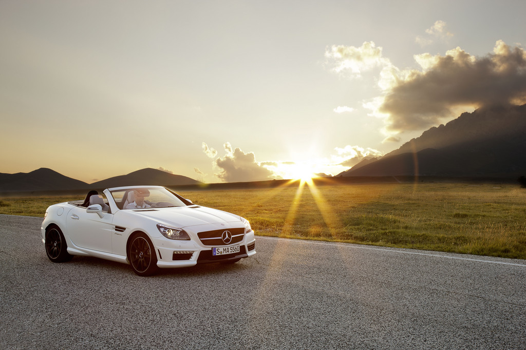 Mercedes-Benz SLK 55 AMG.