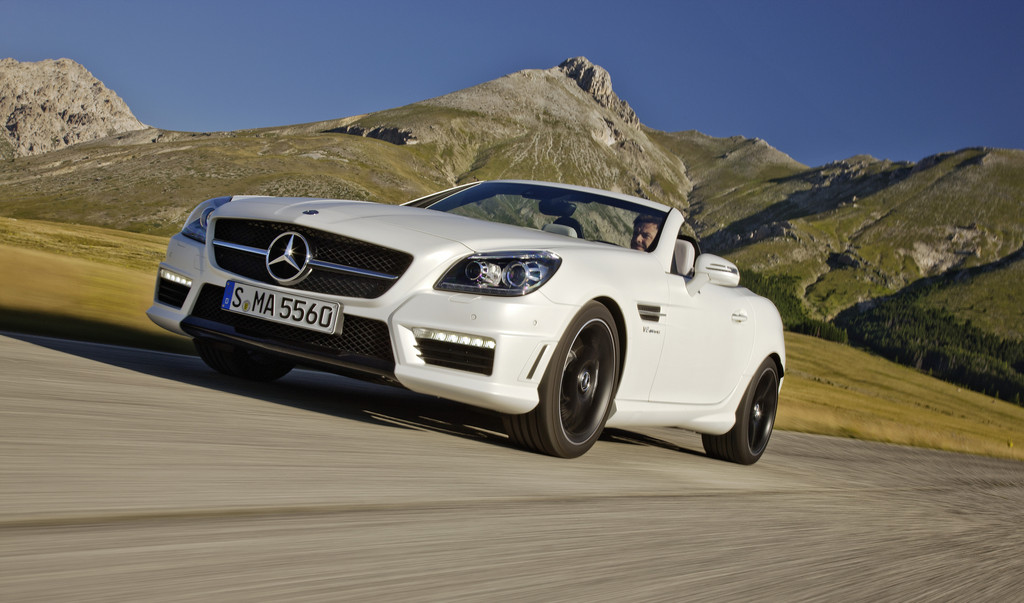 Mercedes-Benz SLK 55 AMG.