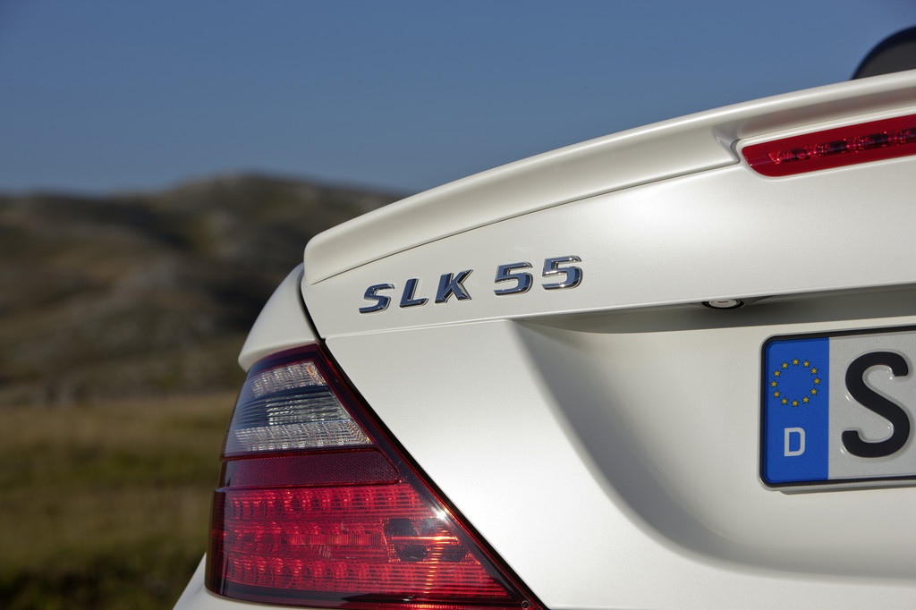 Mercedes-Benz SLK 55 AMG.