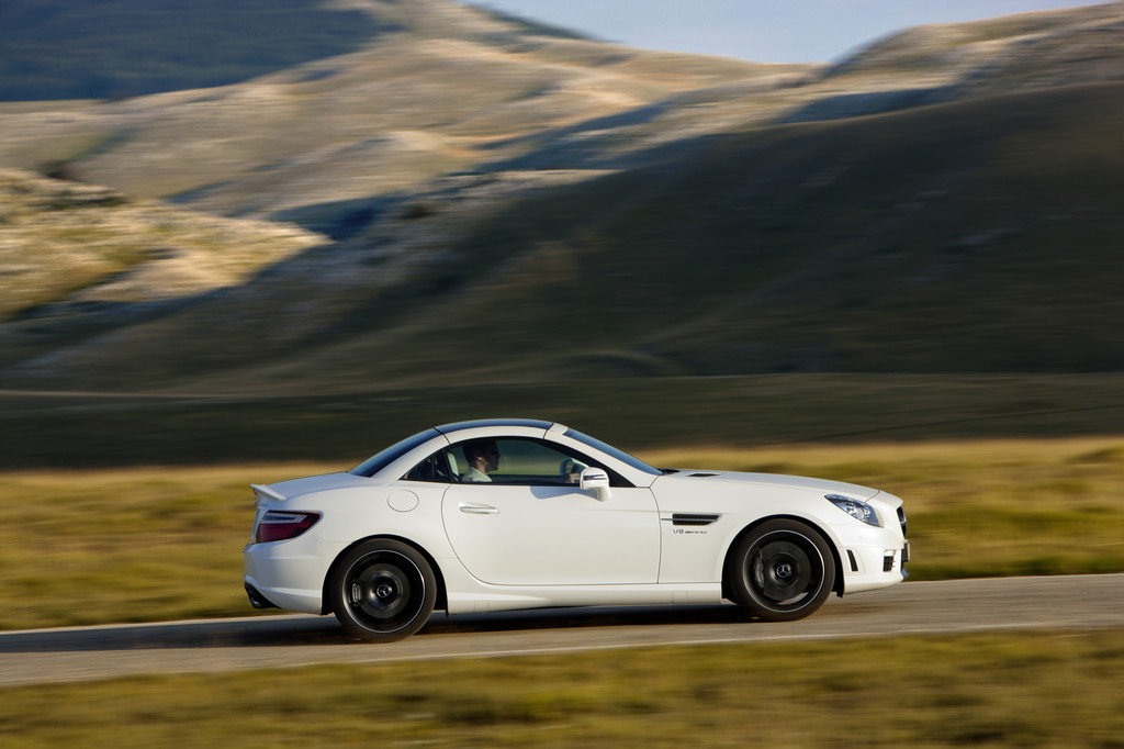 Mercedes-Benz SLK 55 AMG.