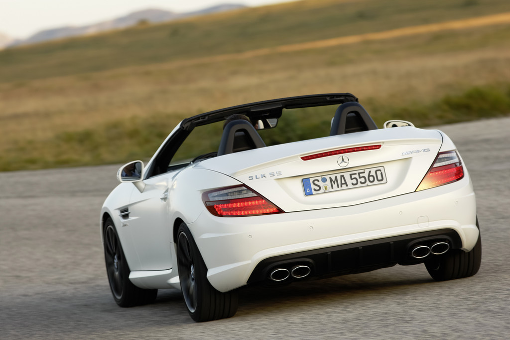 Mercedes-Benz SLK 55 AMG.