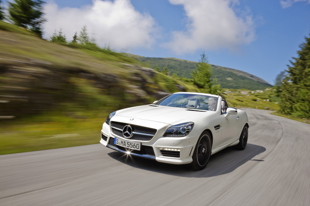 Mercedes-Benz SLK 55 AMG.