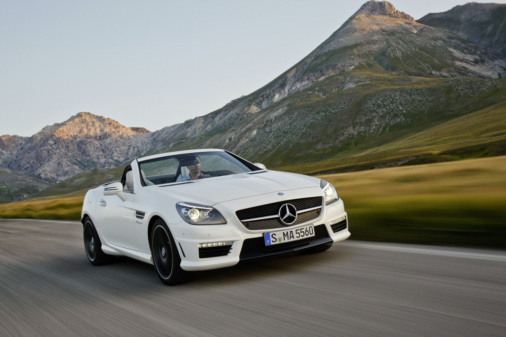 Mercedes-Benz SLK 55 AMG.