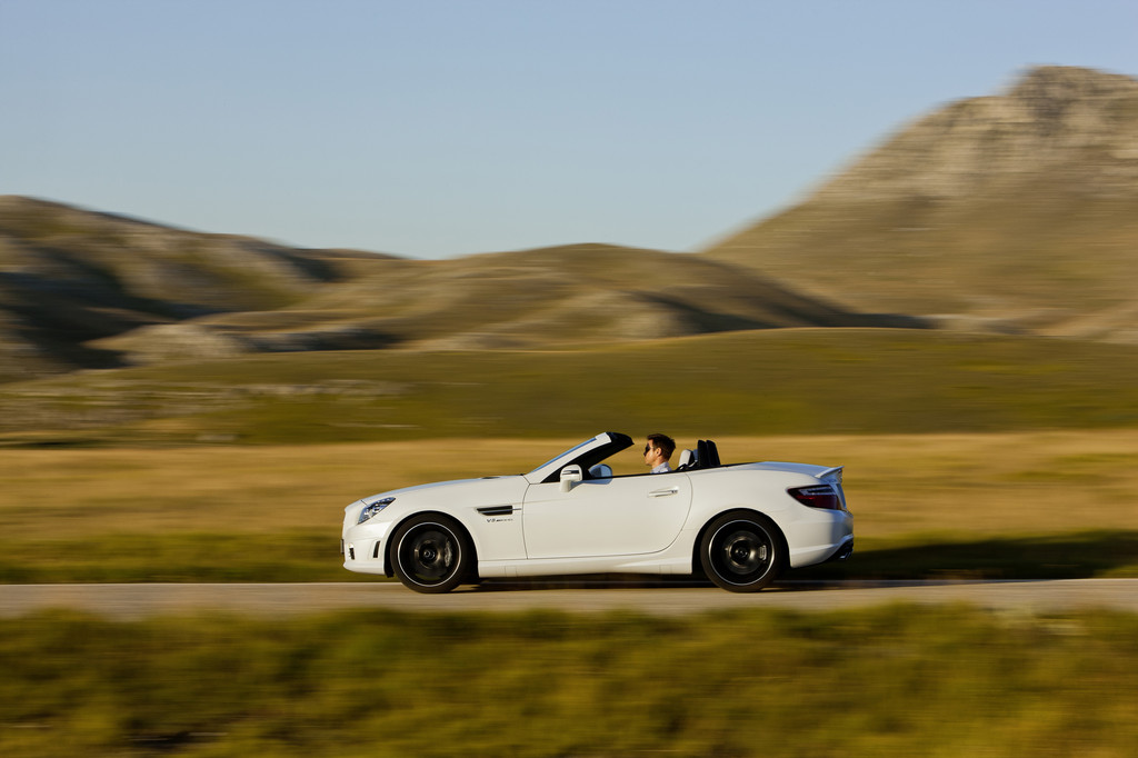 Mercedes-Benz SLK 55 AMG.