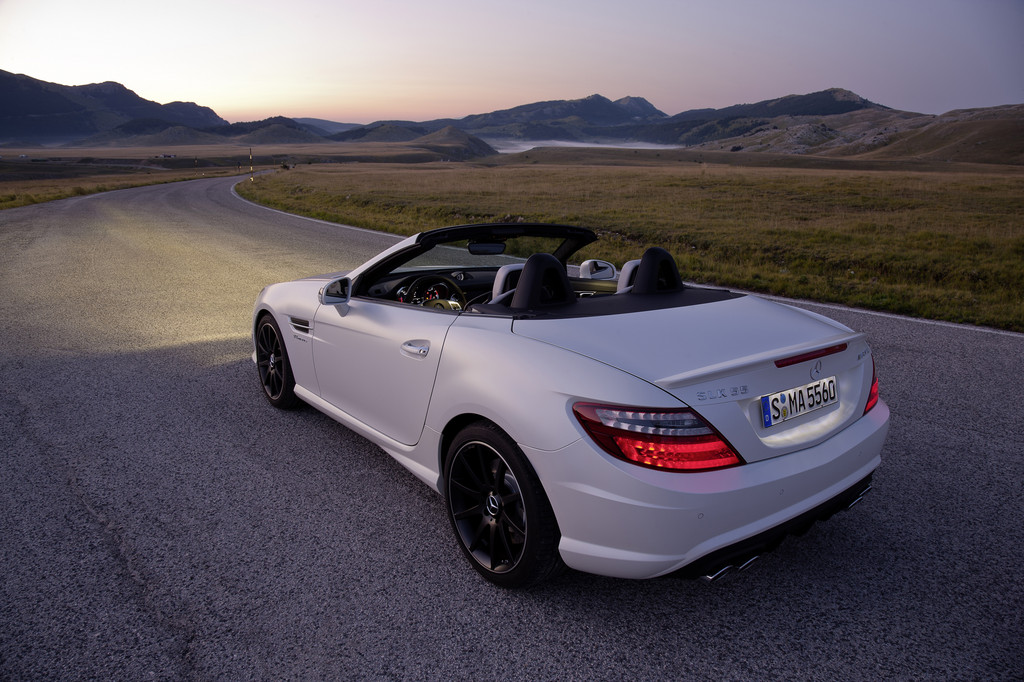 Mercedes-Benz SLK 55 AMG.