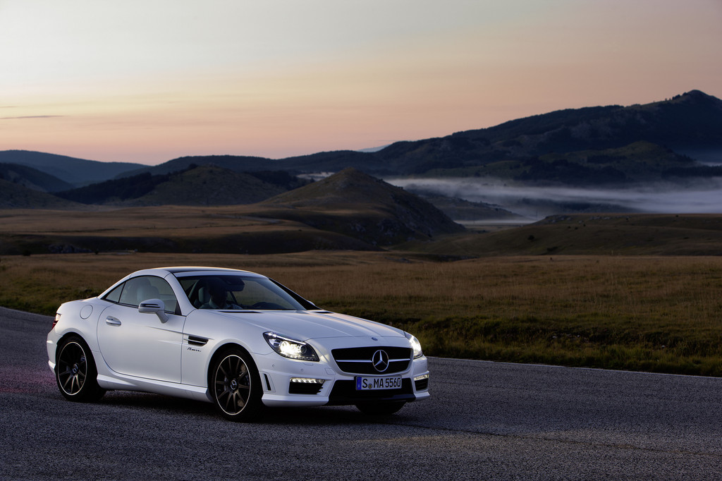 Mercedes-Benz SLK 55 AMG.