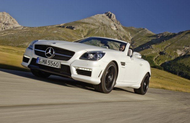 Mercedes-Benz SLK AMG 55 setzt Bestwerte im Segment