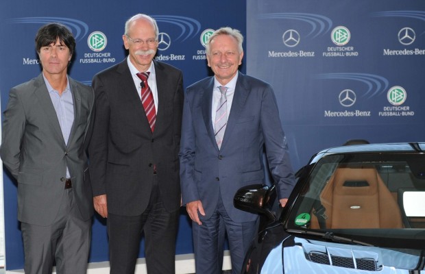 Mercedes-Benz bleibt bis 2018 Generalsponsor des DFB
