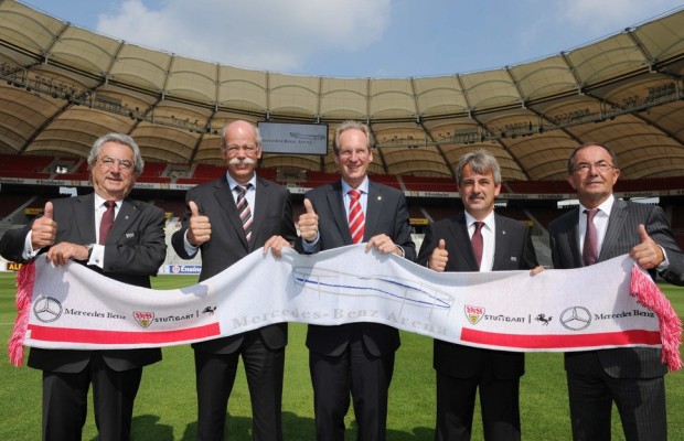 Mercedes-Benz bleibt exklusiver Automobilpartner des VfB Stuttgart
