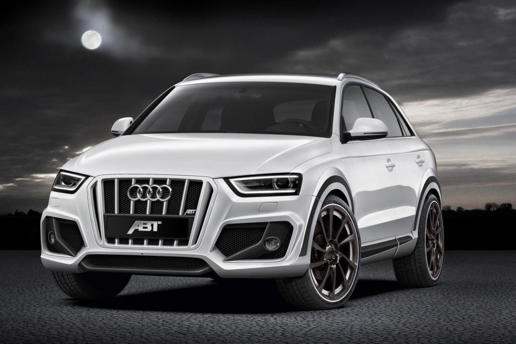 Mit geweiteten Nüstern tritt der Audi Q3 von Abt an 
