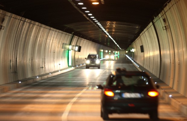 Nachtsperre im San Bernardino-Tunnel