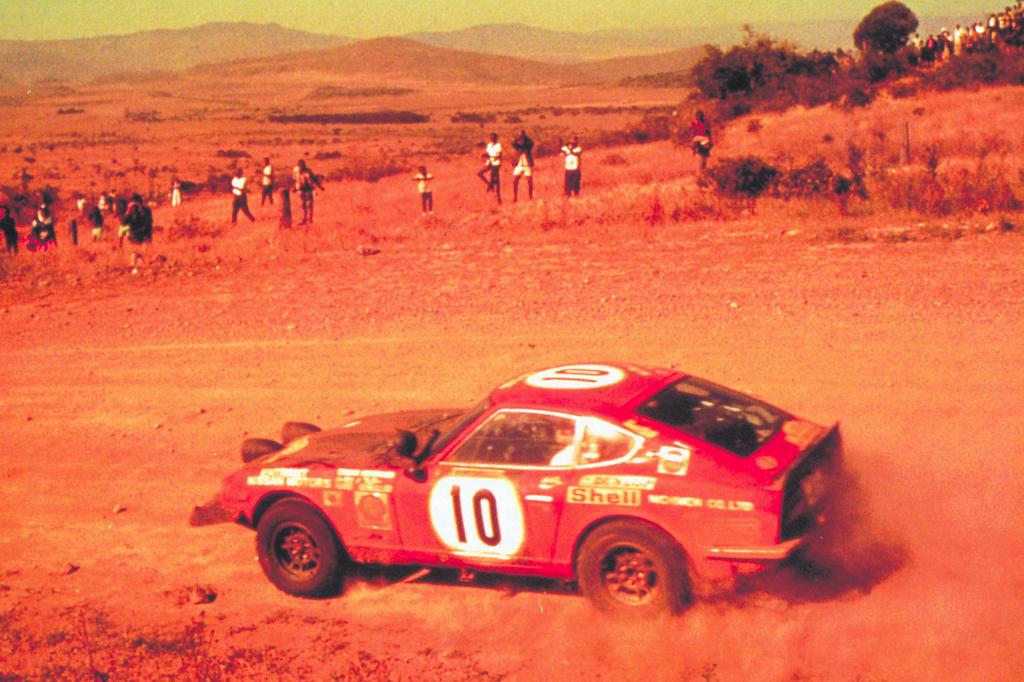Nicht nur auf festem Grund wusste der 240 Z zu überzeugen