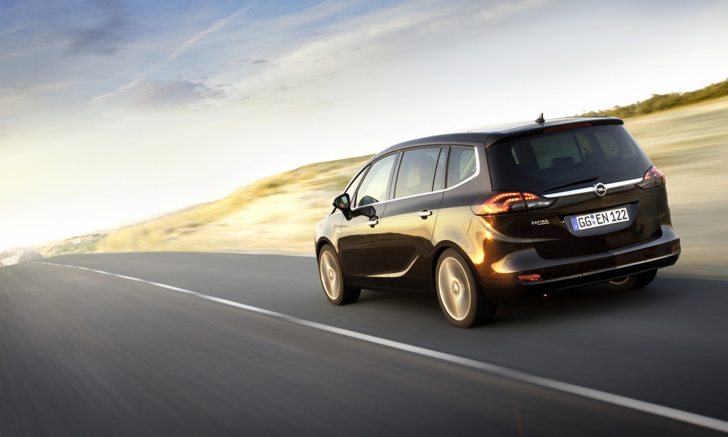 Opel Zafira Tourer.