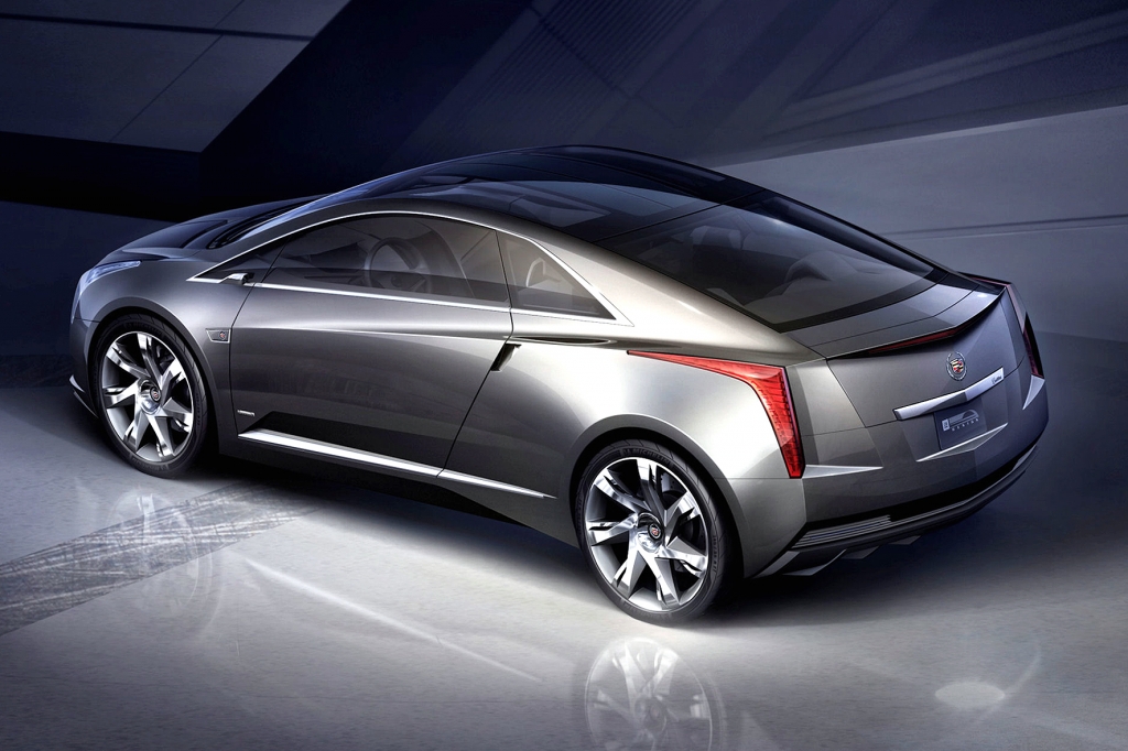 So elegant kann Elektromobilität sein: Das 2+2-sitzige Cadillac-Coupé ELR ist ein Ableger von Volt und Ampera. 