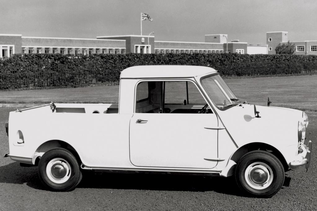 So klein und doch so groß: Der Mini als Pick-up - das hat der aktuellen Auto-Familie gerade noch gefehlt. 
