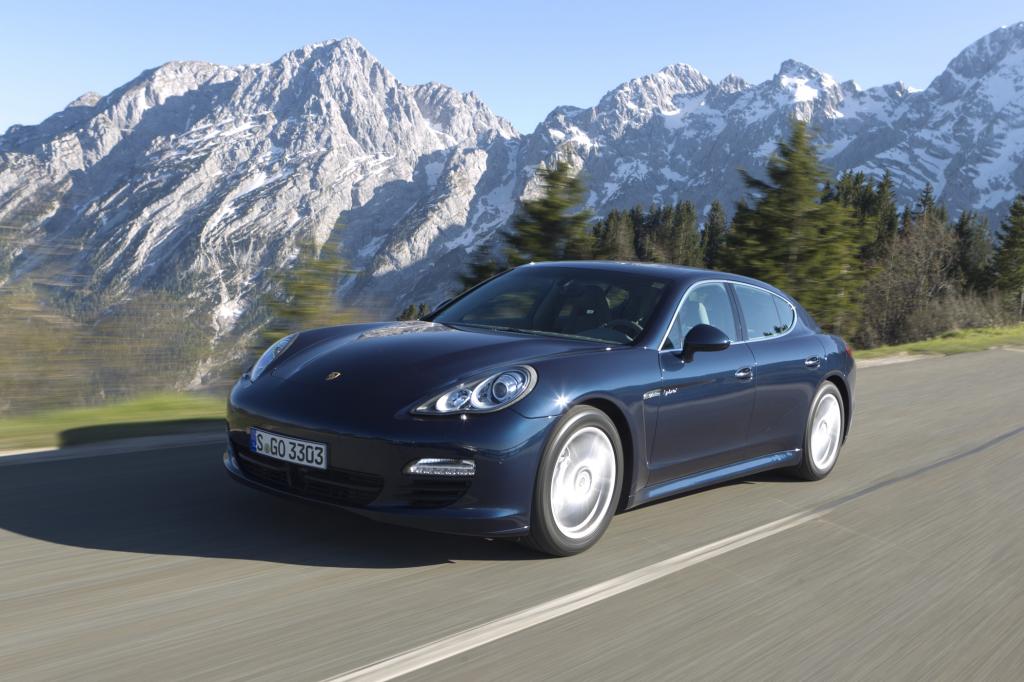 Sparsam: Der Porsche Panamera Hybrid