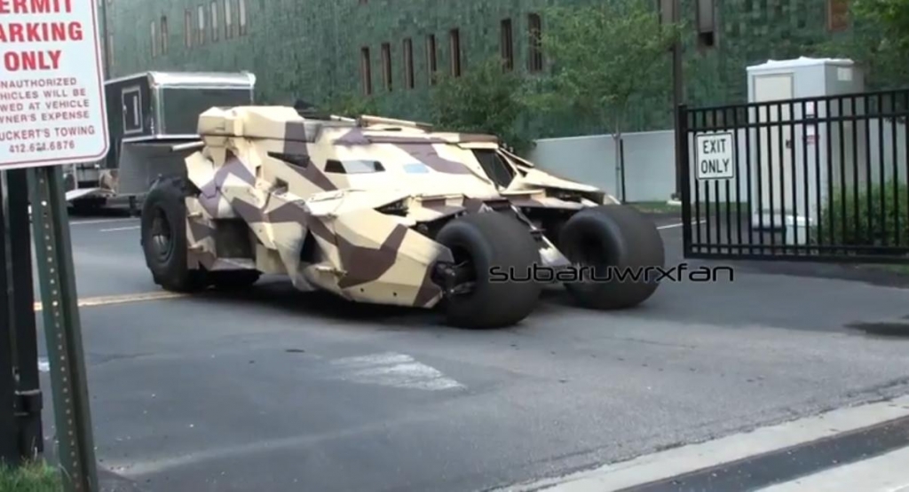 Spotted: Das neue Batmobil
