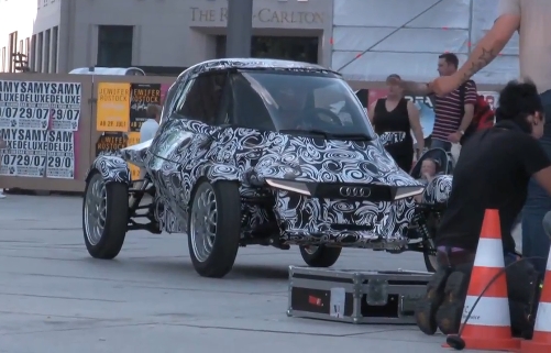 Spy-Shot: Audi e-tron `Frankfurt` gesichtet