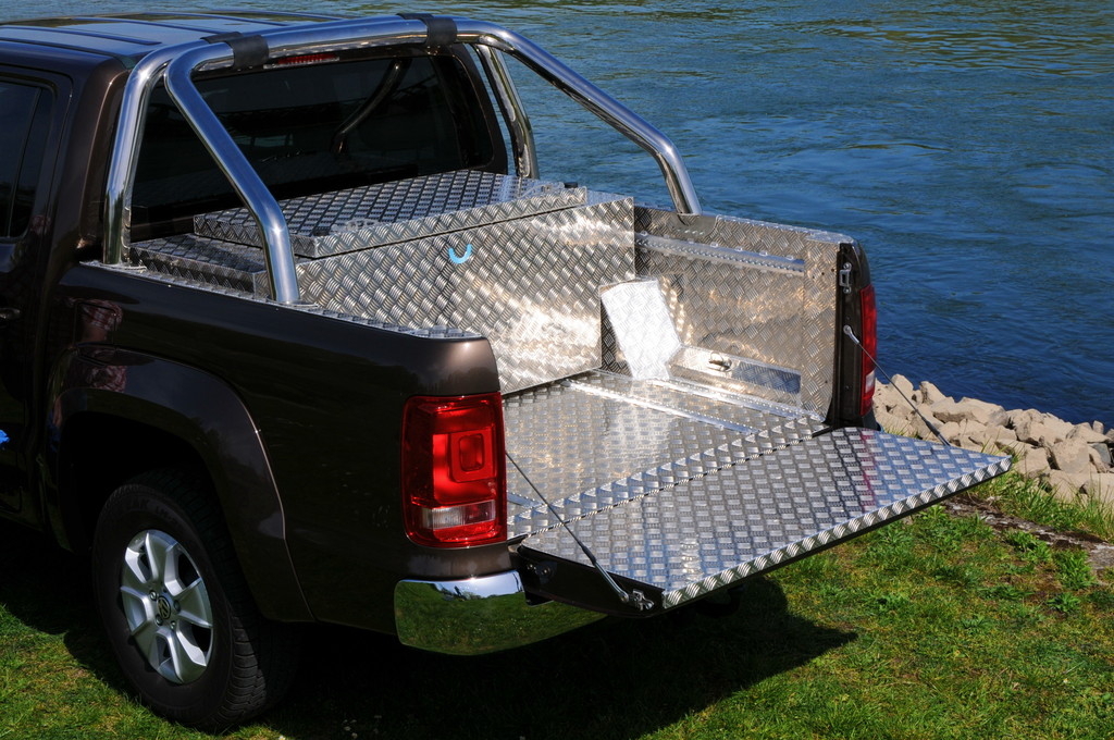Stauraum für die Amarok-Ladefläche