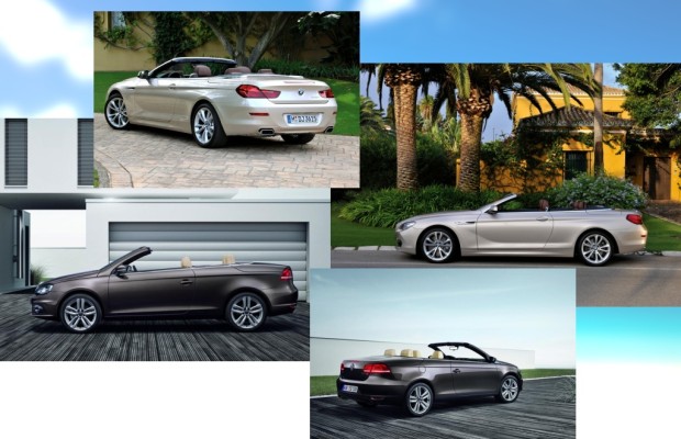 Ungleiches Cabrio-Duell: BMW 650i gegen VW Eos