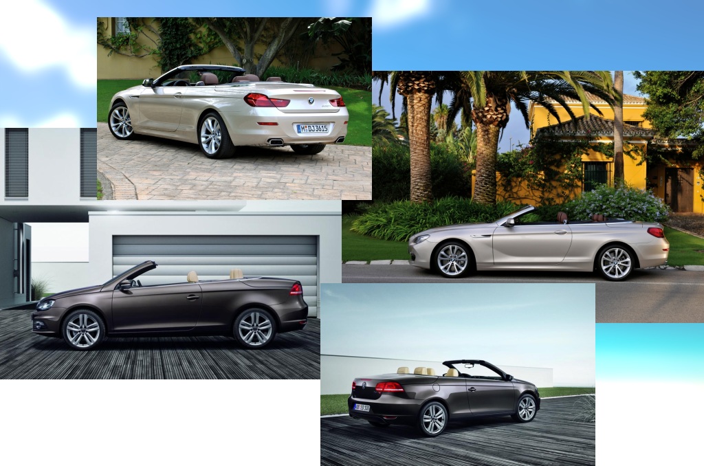 Ungleiches Cabrio-Duell: BMW 650i gegen VW Eos