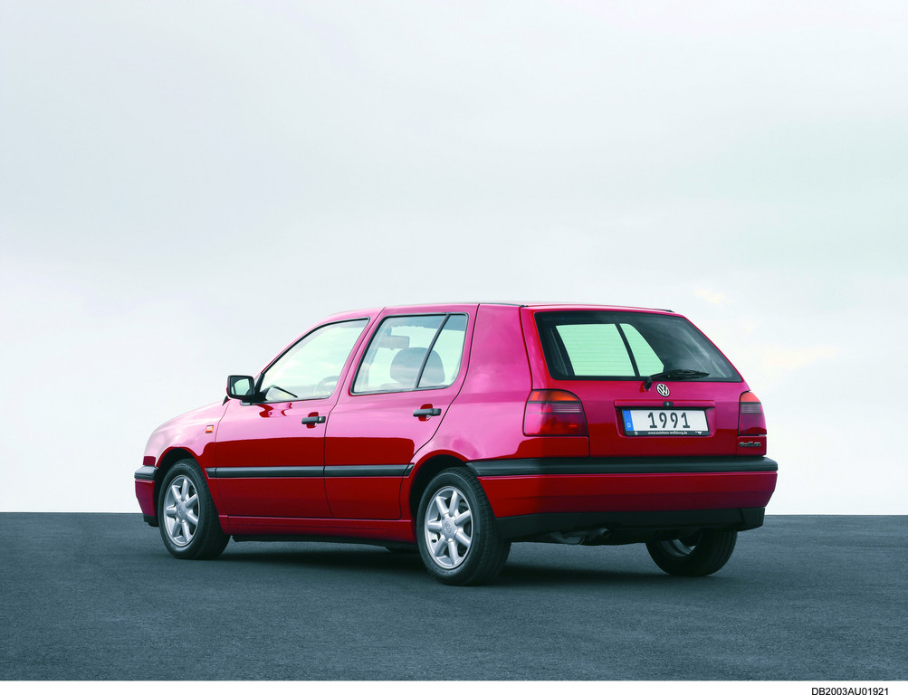 Volkswagen Golf III (1991).