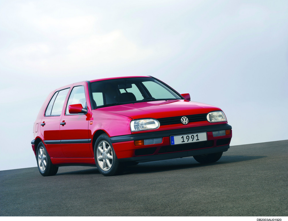 Volkswagen Golf III (1991).