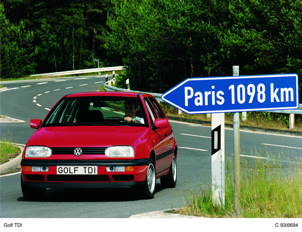 Volkswagen Golf III (1993).