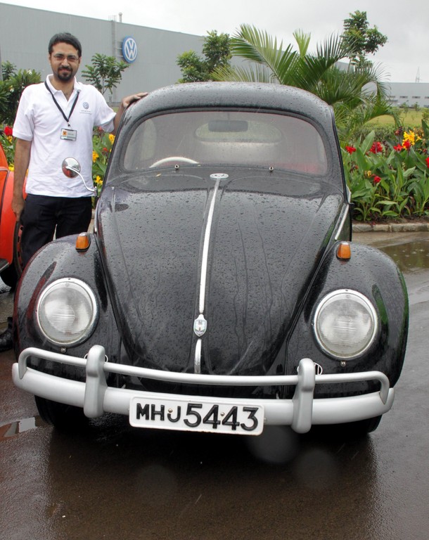 Volkswagen-Käfer-Treffen in Indien.