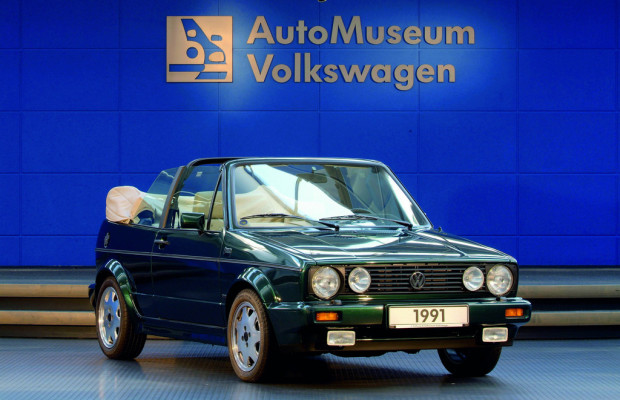 Volkswagen-Museum feiert den Siegeszug des Golf-Cabrios
