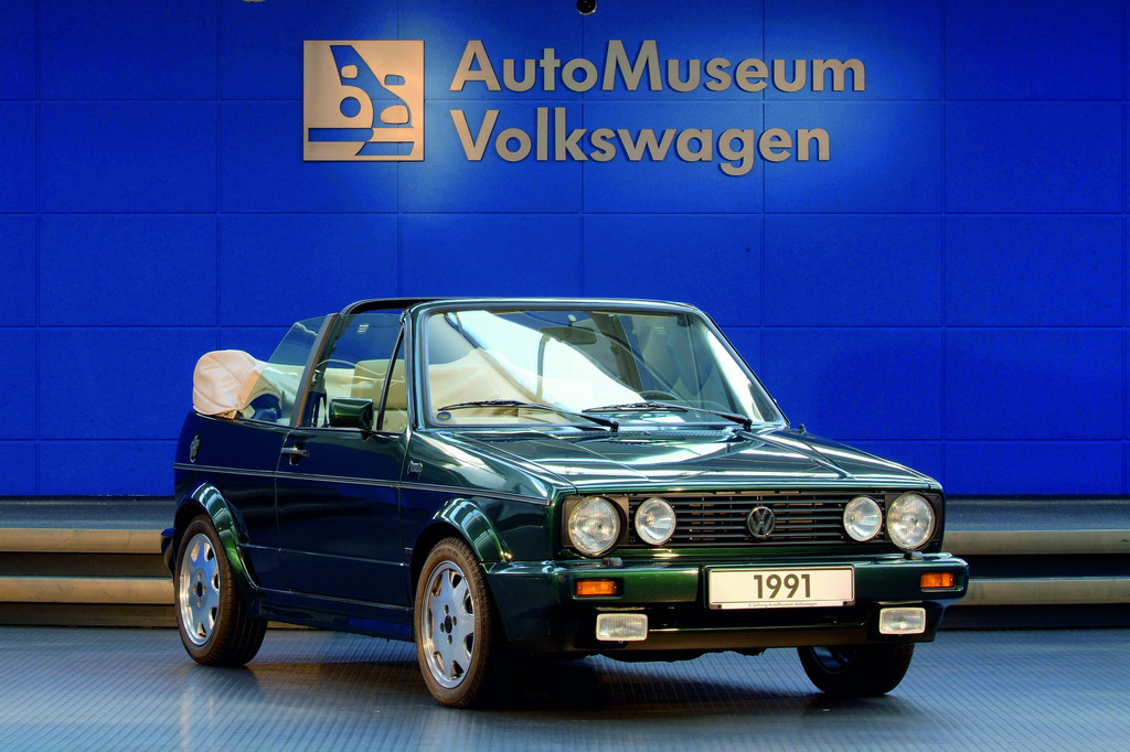 Volkswagen-Museum feiert den Siegeszug des Golf-Cabrios