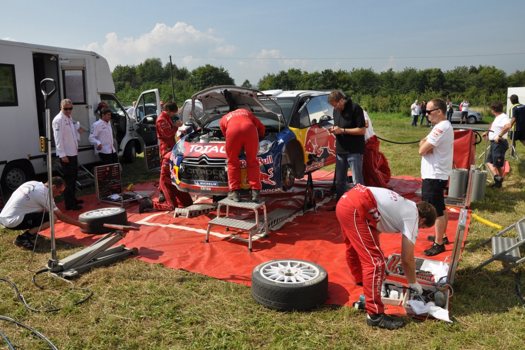 WRC Deutschland Rallye in Trier - Weltmeisterliche Abstimmungsfahrt
